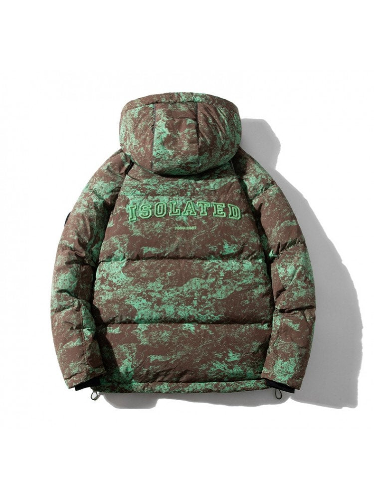 Camo Hooded Coat