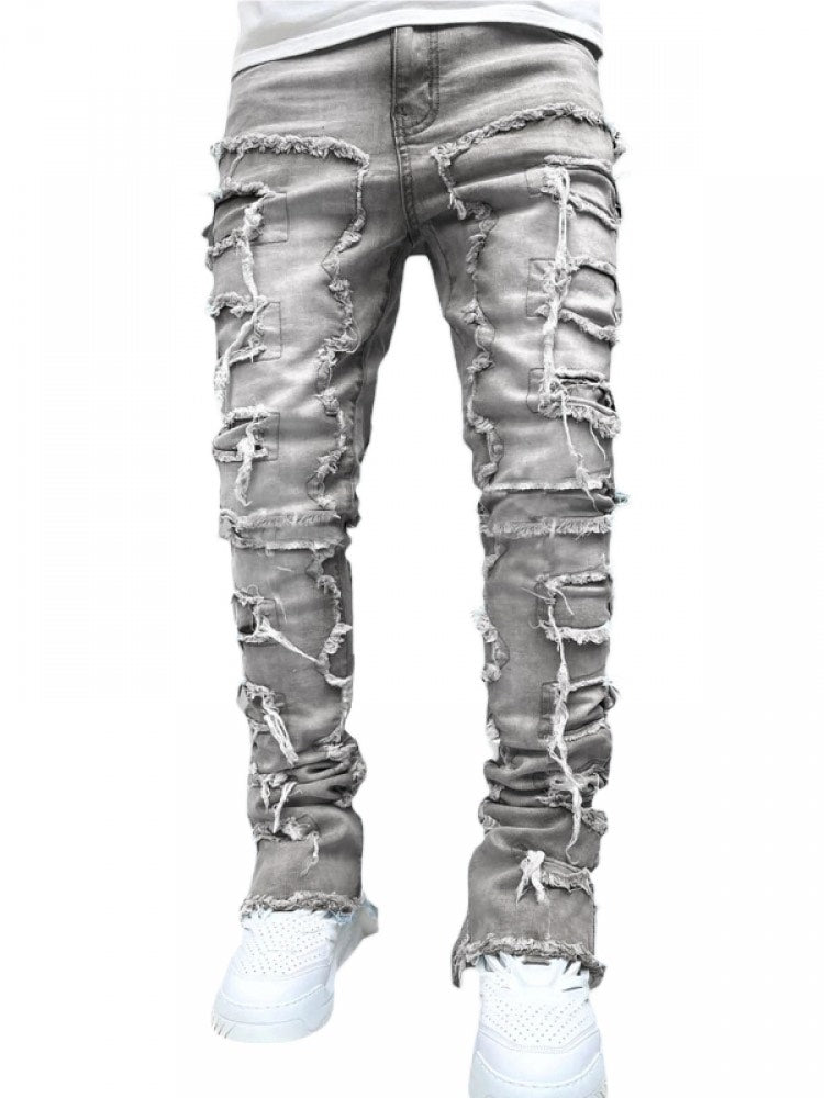 Denim Distressed Jeans